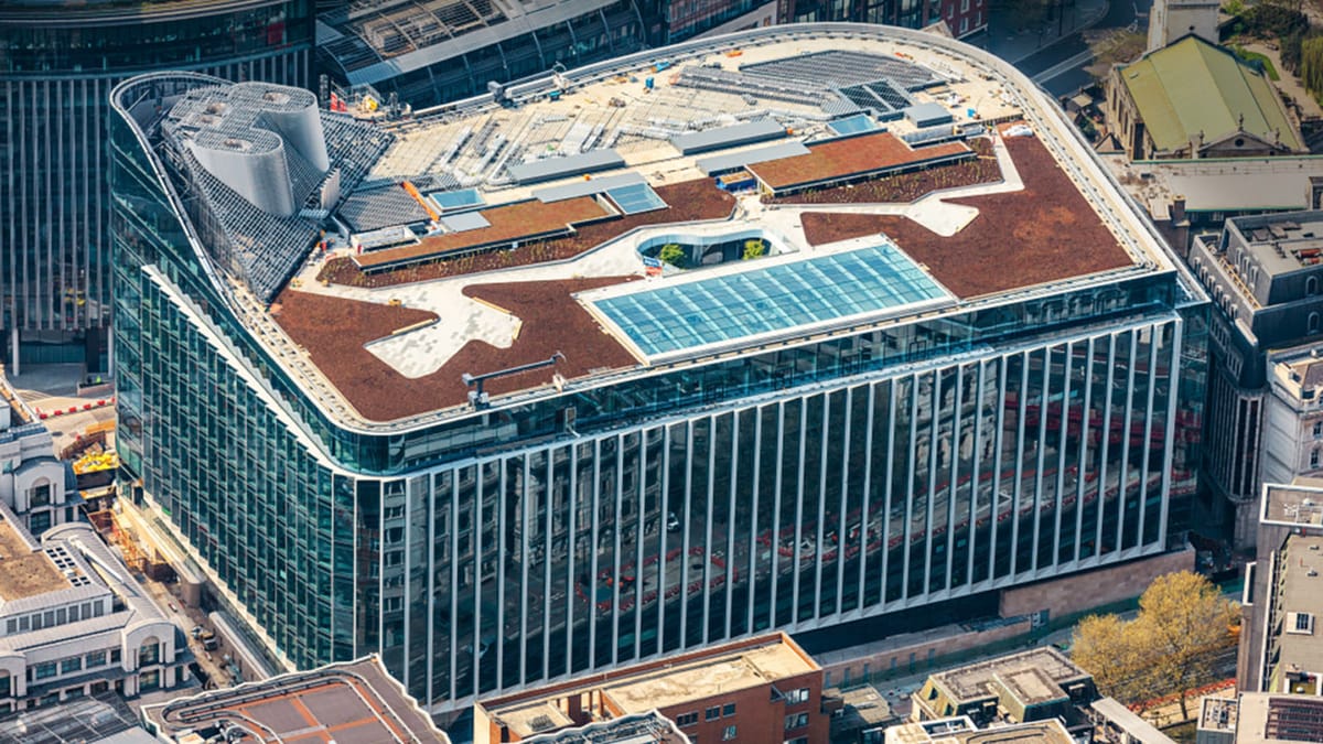 Goldman Sachs London rooftop garden